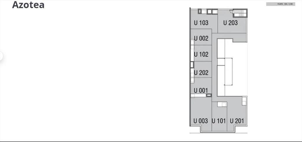 Apartamento de un dormitorio en venta en Aguada - 202