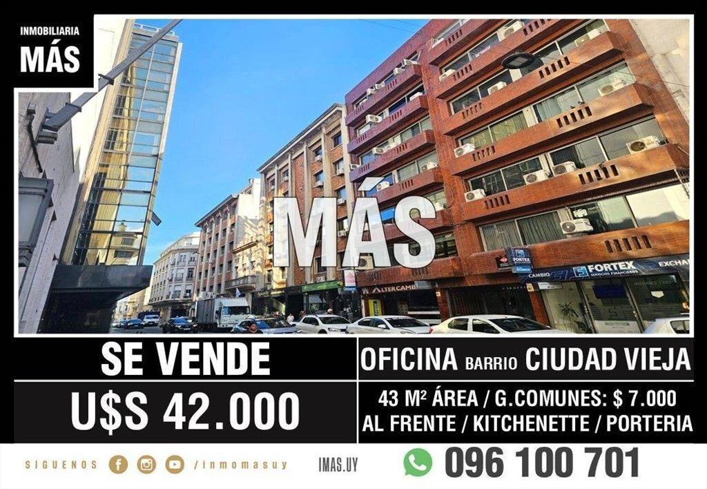 Oficina Venta Ciudad Vieja Montevideo iMas.uy L *...