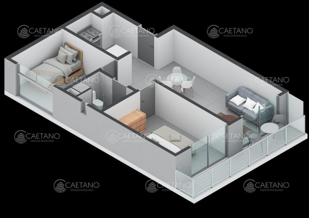 Venta apartamento 2 dormitorio. Maldonado.