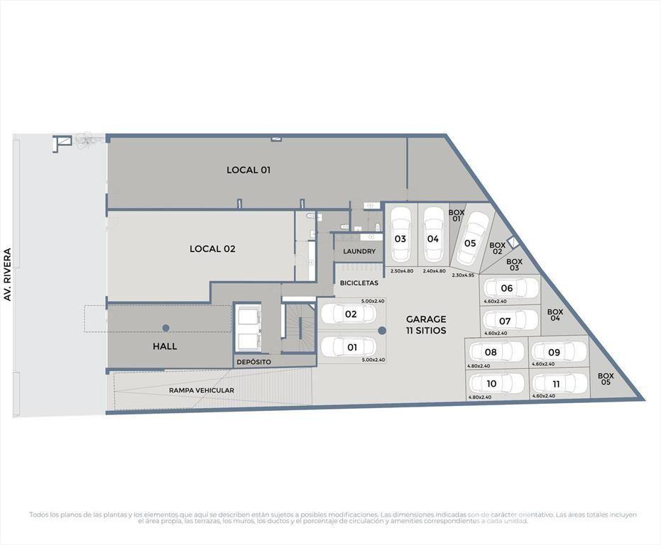Venta de apartamento de 2 dormitorios en Pocitos