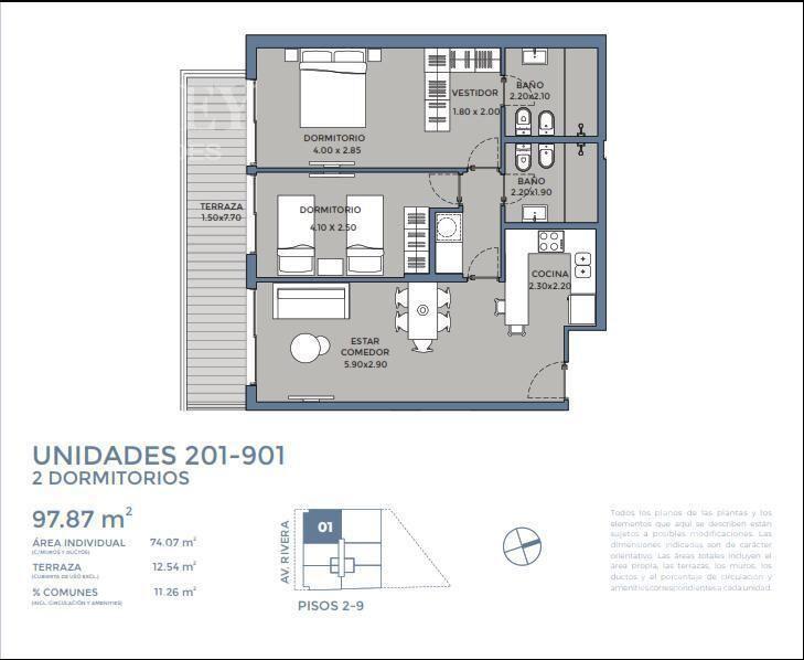Venta Apartamento - Pocitos DELREY PROPIEDADES