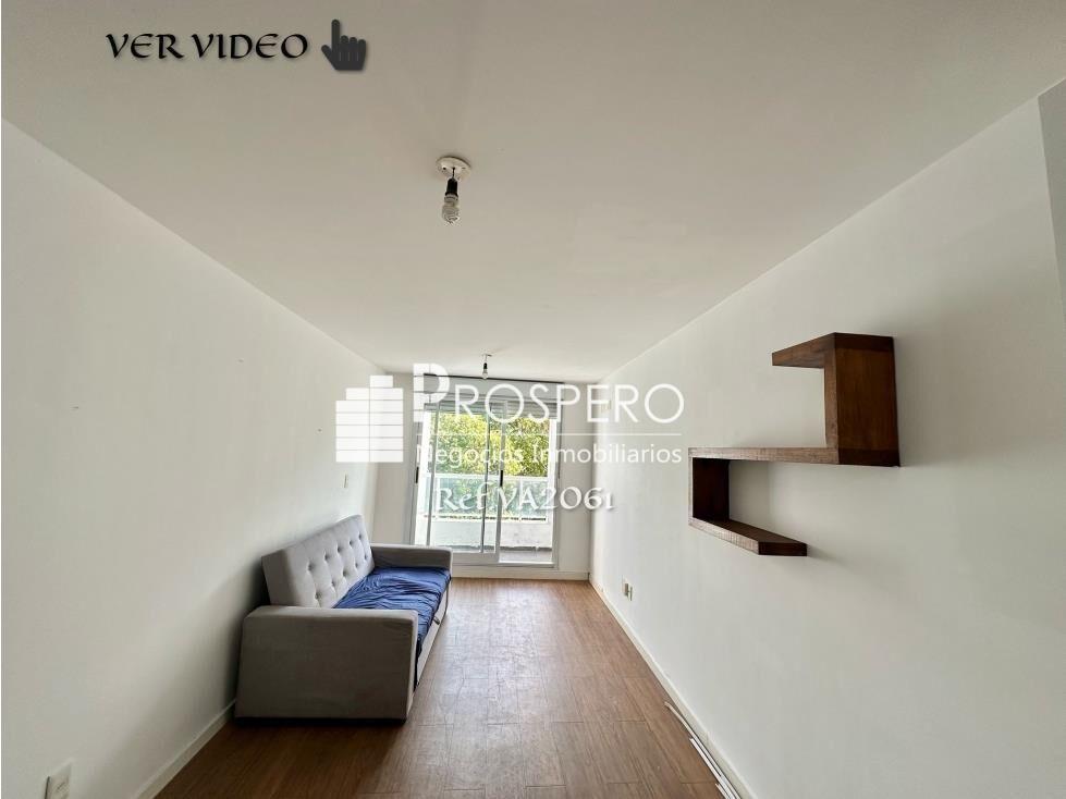 VA2061 venta apto 2 dorm Cordon Sur c/balcon con renta