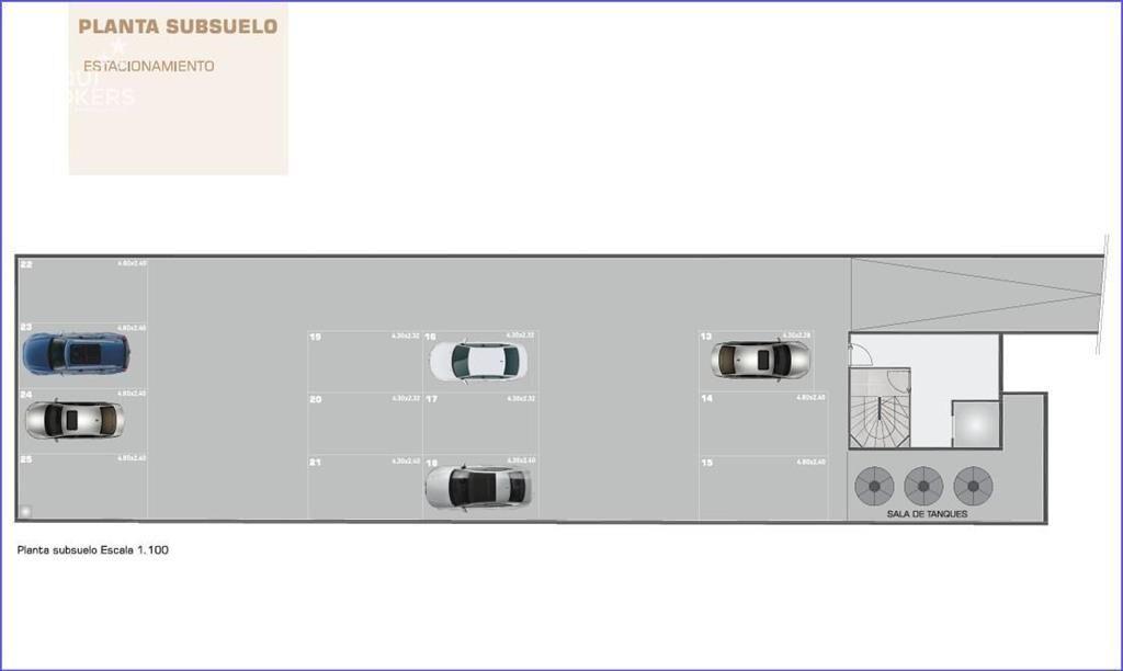Apartamento de un dormitorio en venta en Punta Carretas - 1