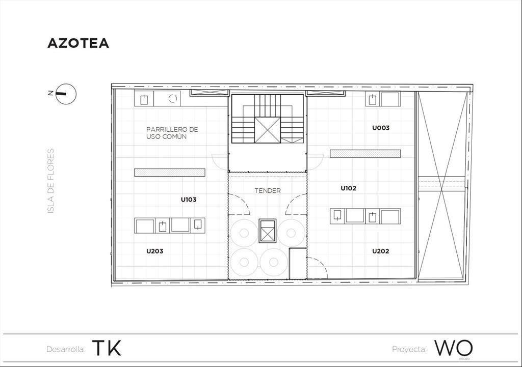 VENTA APTO ESTRENAR 1 DORMITORIO PALERMO C/ PARRILLERO