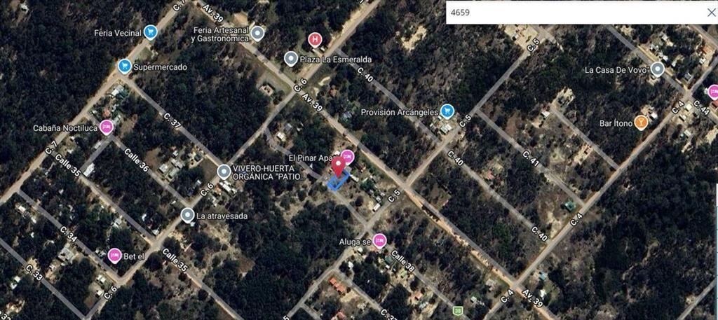 CASA (CABAÑA) 2 DORMITORIOS EN VENTA LA ESMERALDA
