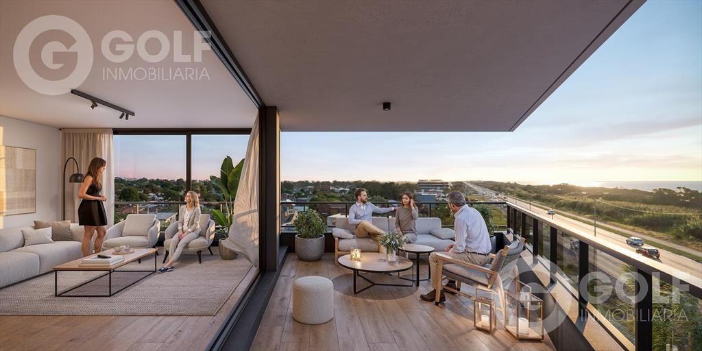 Venta de apartamento de 2 dormitorios con terraza y parrill