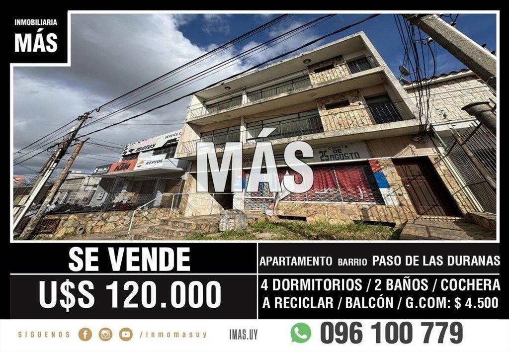 Apartamento Venta Paso de las Duranas Montevideo iMas.uy ...