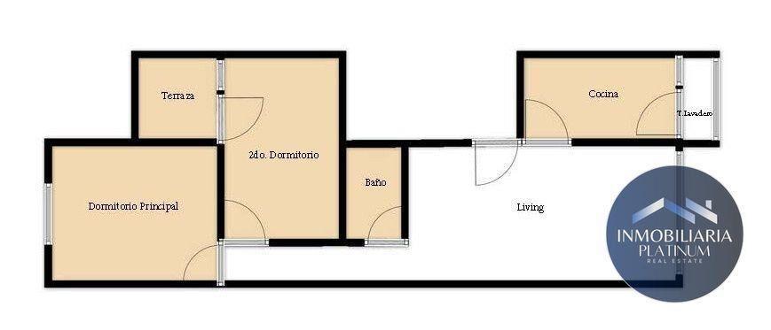 Apartamento 2 dormitorios en alquiler en Cordón