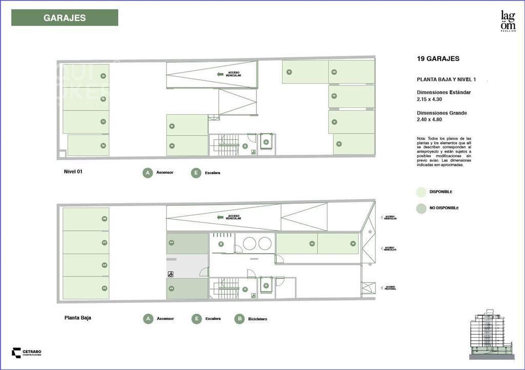 Apartamento de un dormitorio en venta en Cordón - 903