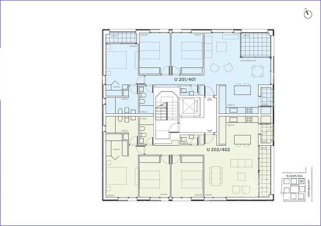 Apartamento de tres dormitorios en venta en Carrasco Norte