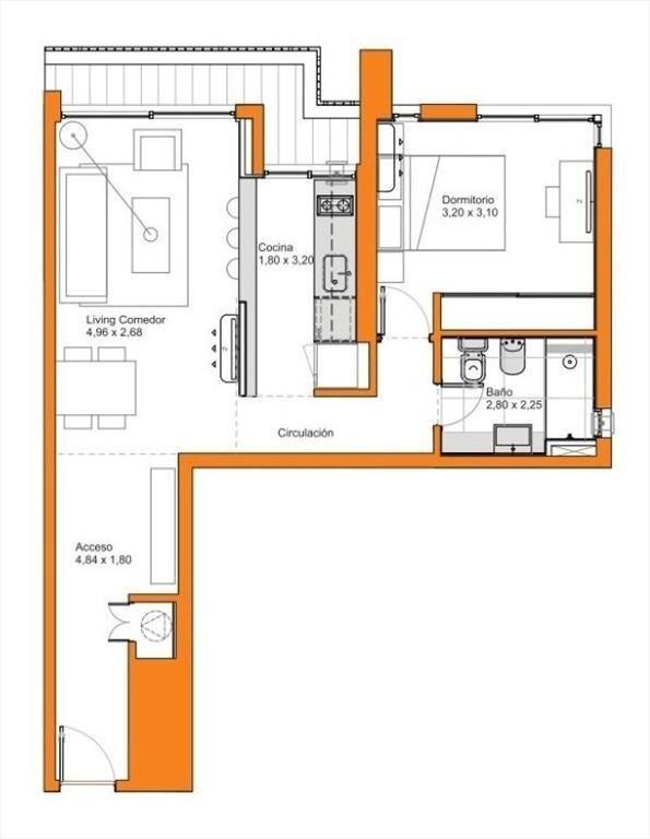 Apartamento En Venta En Malvin De Un Dormitorio CON RENTA