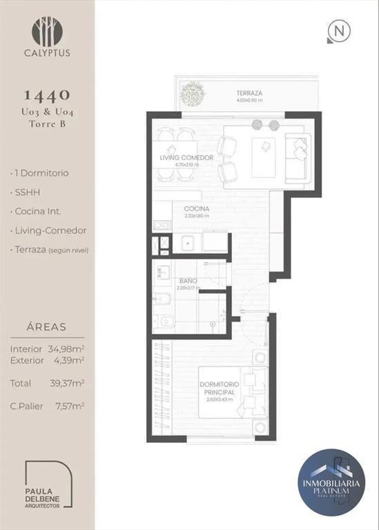Apartamento en venta en Parque Batlle