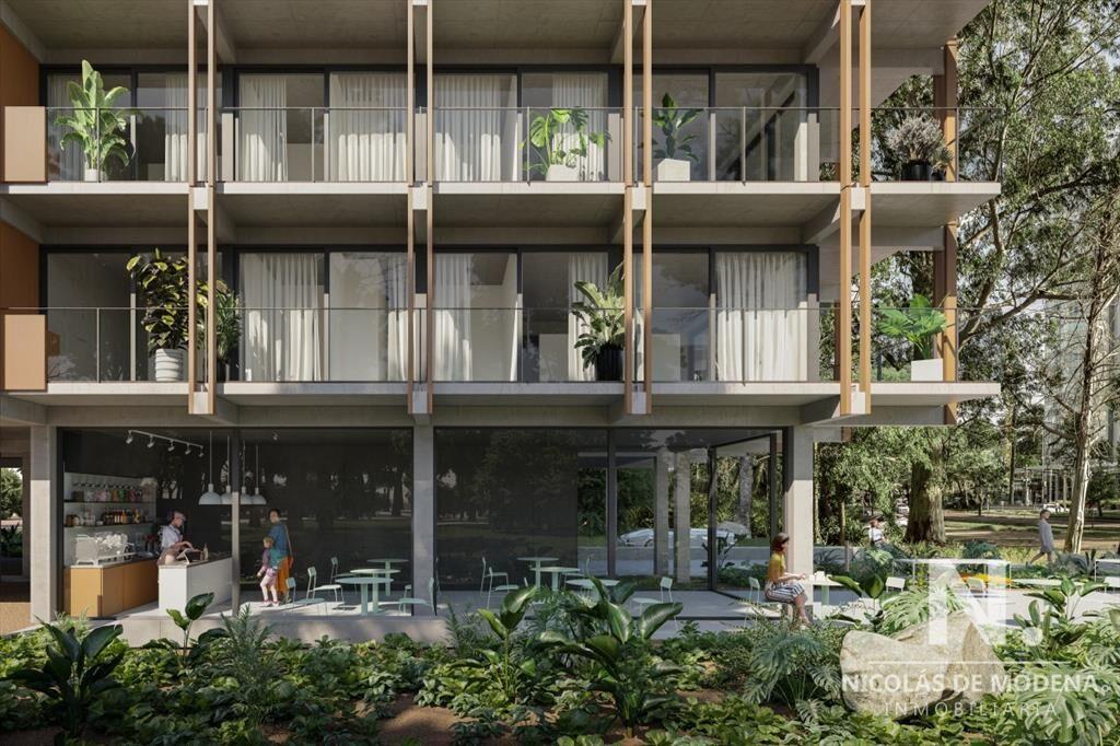 Apartamento en pozo de dos dormitorios en venta en Roosevel