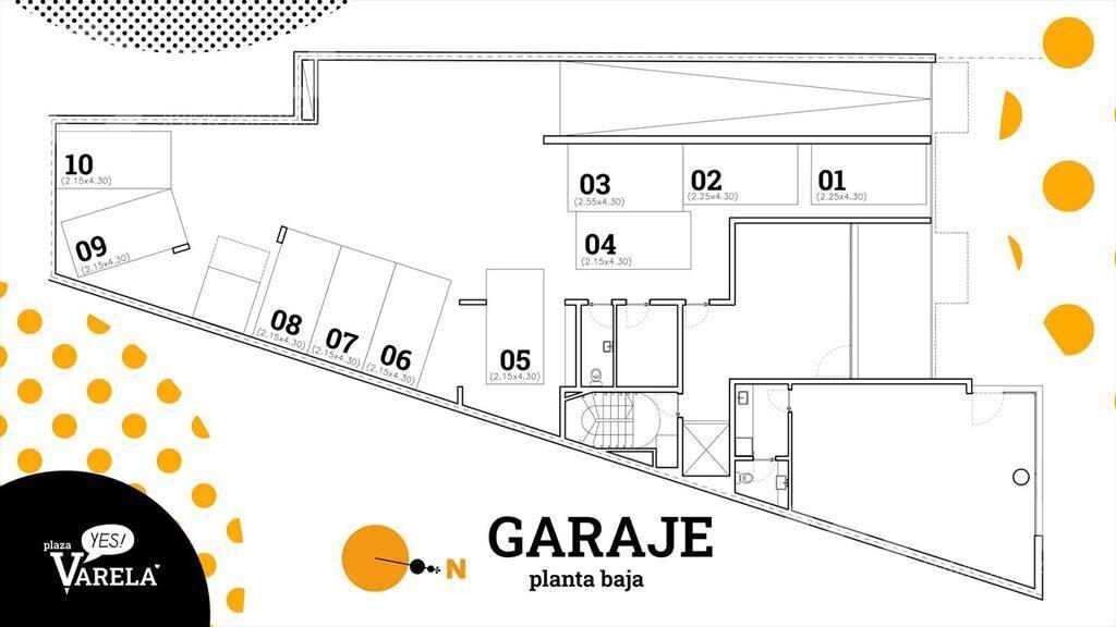 Venta de apartamento 1 dormitorio con terraza en Pocitos