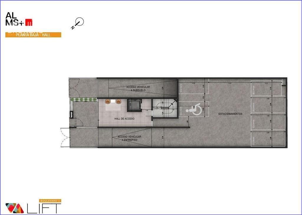 Apartamento de un dormitorio en vnta en La Blanqueada - 101