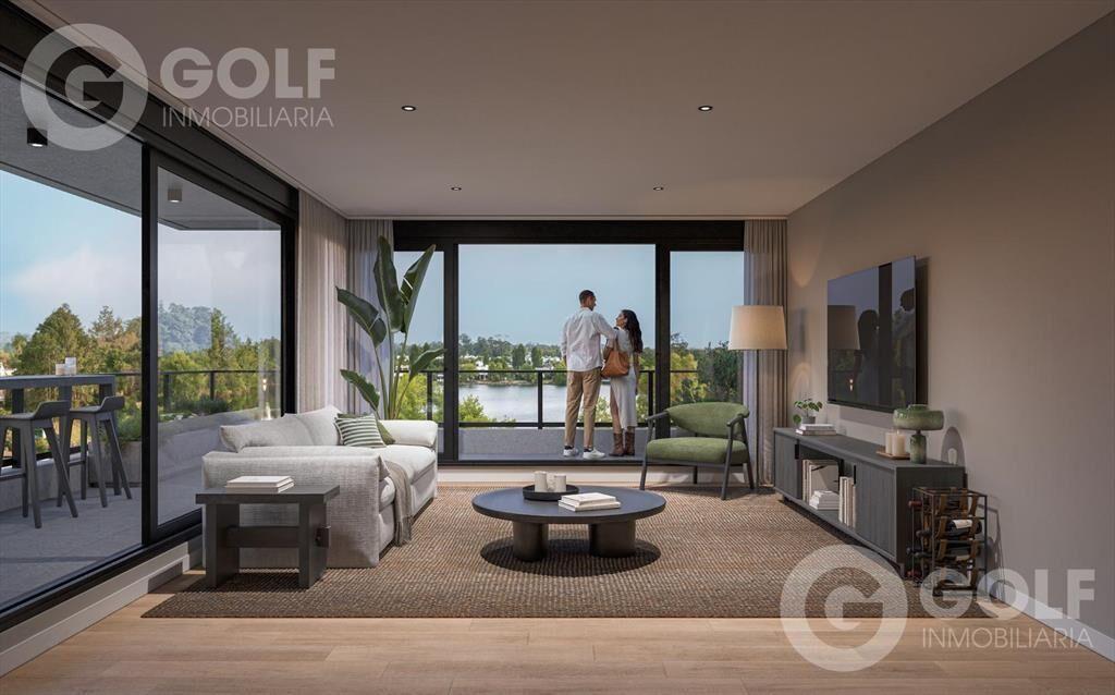 Venta de apartamento de 1 dormitorio con parrillero - Parqu